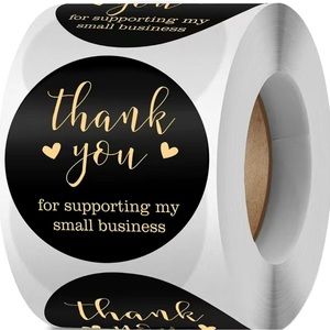 100 Thank you Stickers/50 Cards